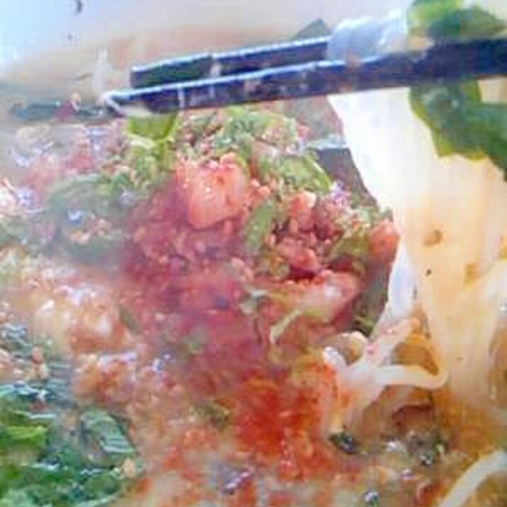 ダイエットにノンオイルしらたきラーメン